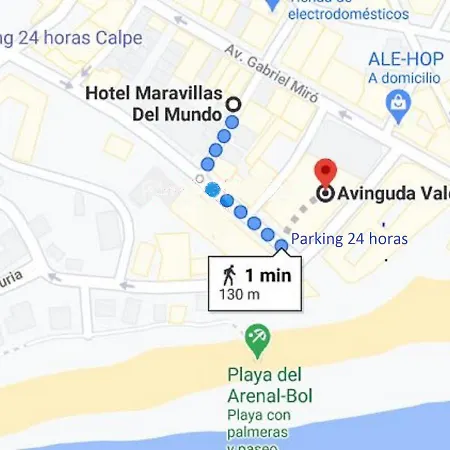 Otel Maravillas Del Mundo 3*